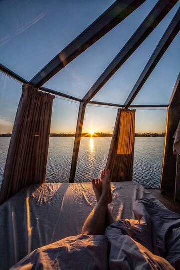 Фотографии Люкс-шатры Arctic Lake Experience Oulujärvi Igloos г. Каяани (Финляндия) №4 Фото Люкс-шатры Arctic Lake Experience Oulujärvi Igloos г. Каяани 4